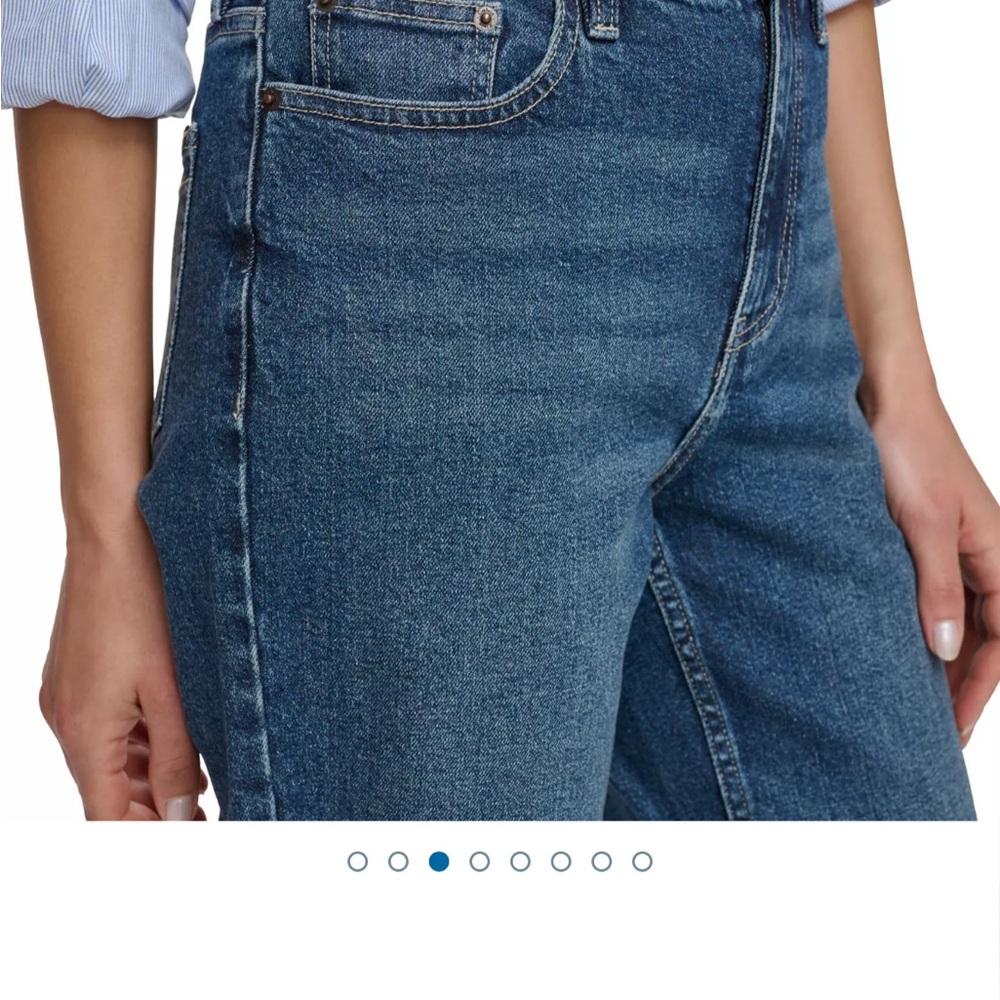 Calvin Klein Ladies Straight Jean - Picture 3 of 7